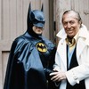 Bob Kane mit BATMAN (Michael Keaton)