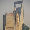 Das Shanghai World Financial Center und seine Nachbarn