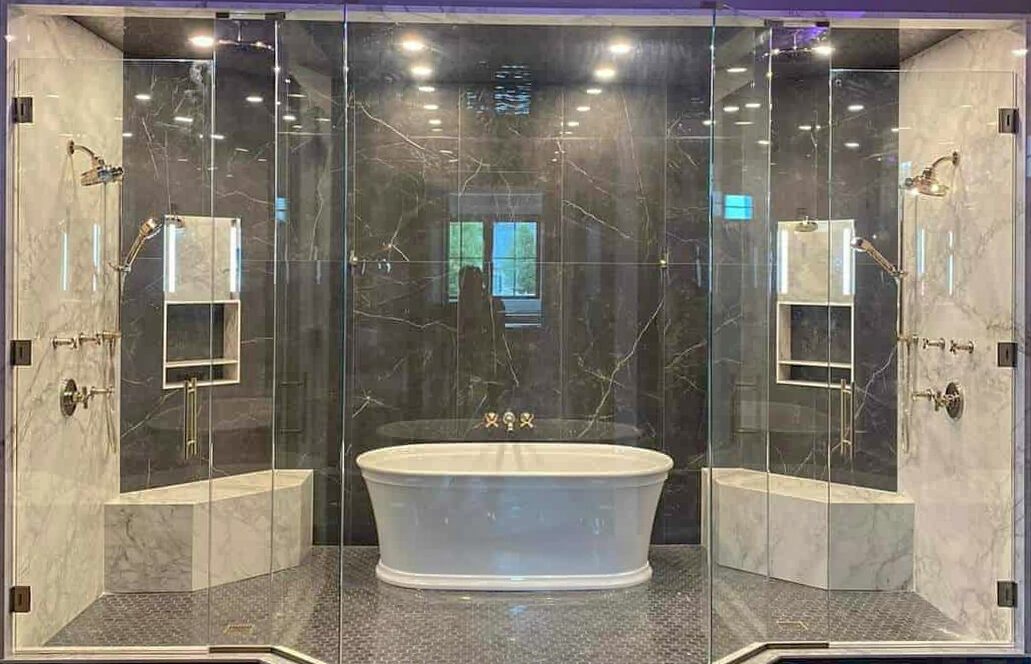 Shower enclosure - Tempered Glass