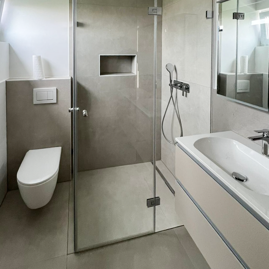 moderne Dusche, SHT Haustechnik, Ditzingen