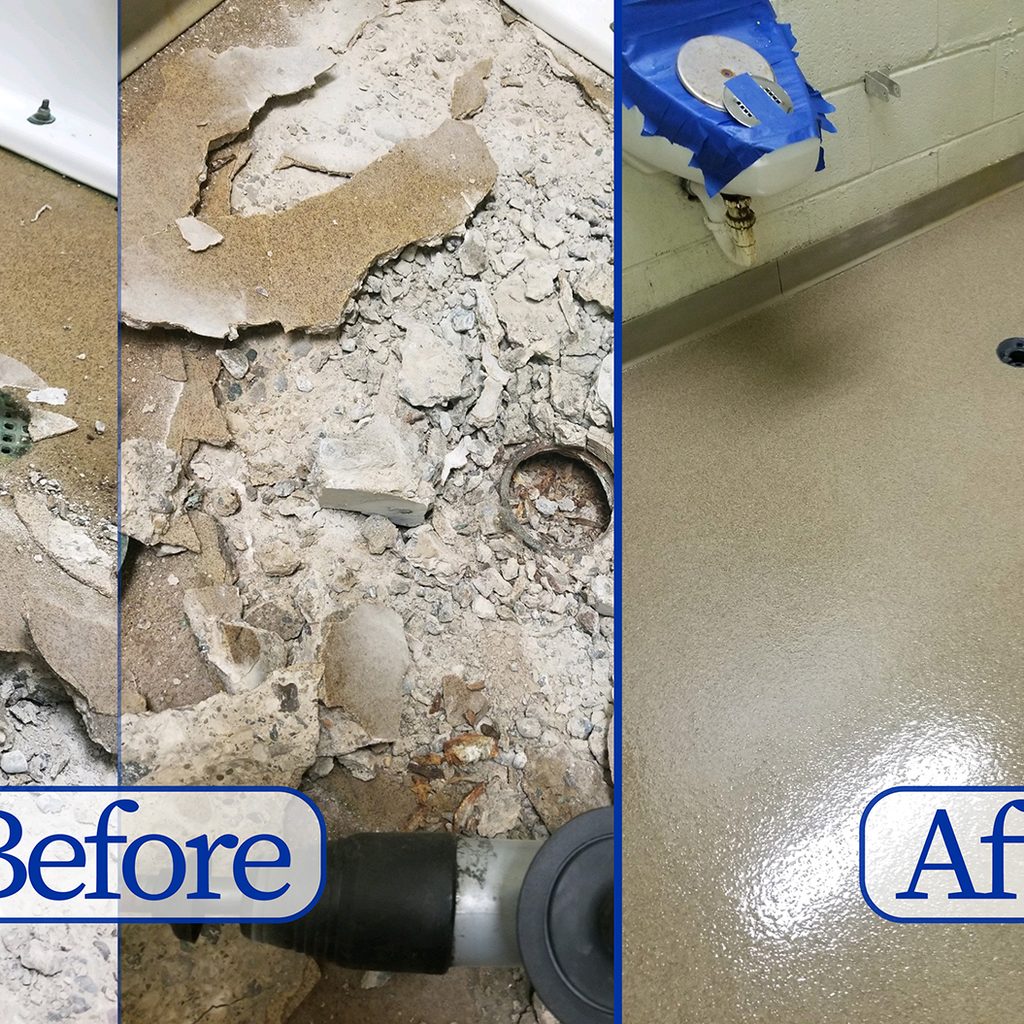 Before/After Quartz Epoxy