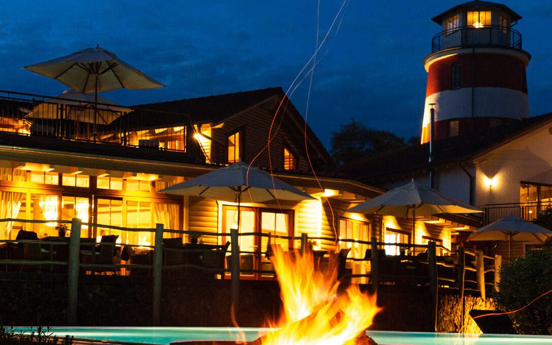 lake beach at the Schlosspark Bad Saarow