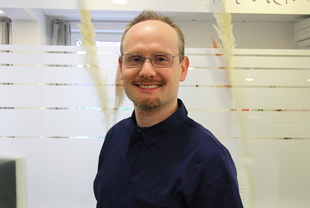 Hier zu sehen Wojciech Krahforst