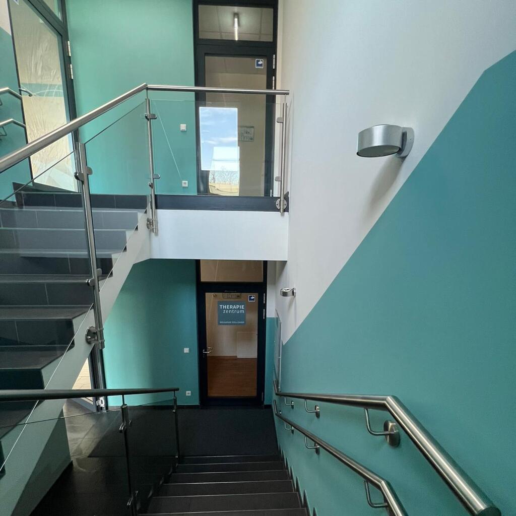 Treppenhaus neu gestrichen