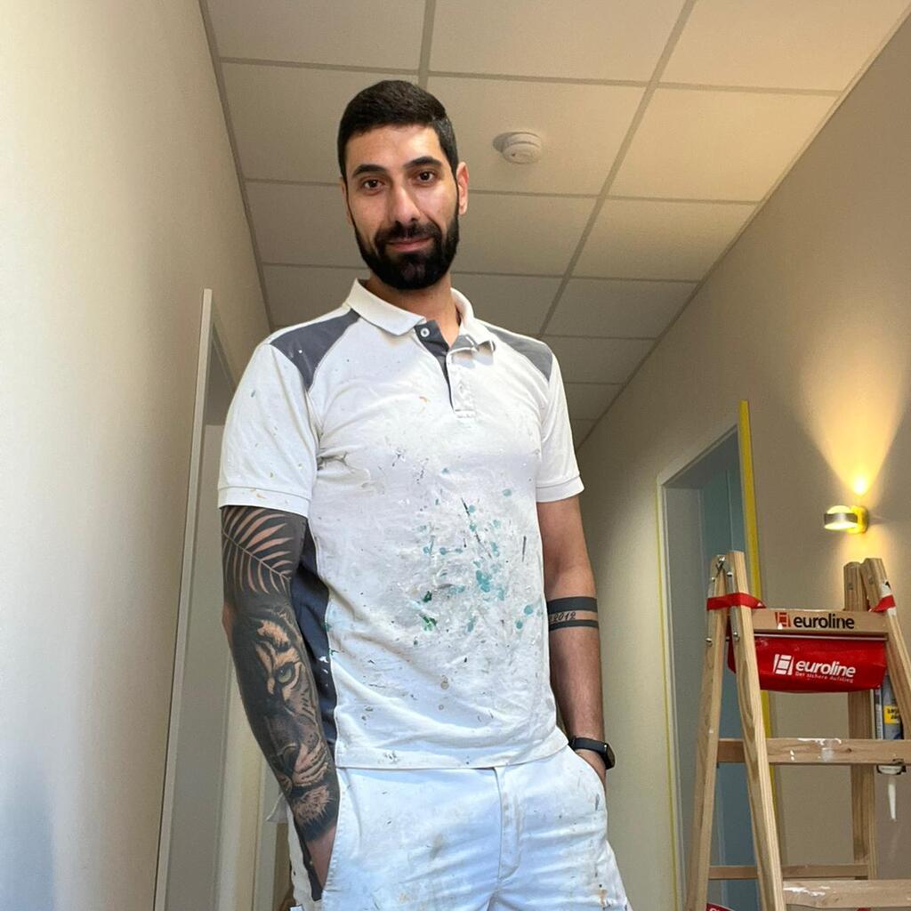 Treppenhaus neu gestrichen