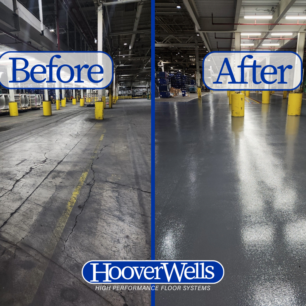 Before & After Epoxy
