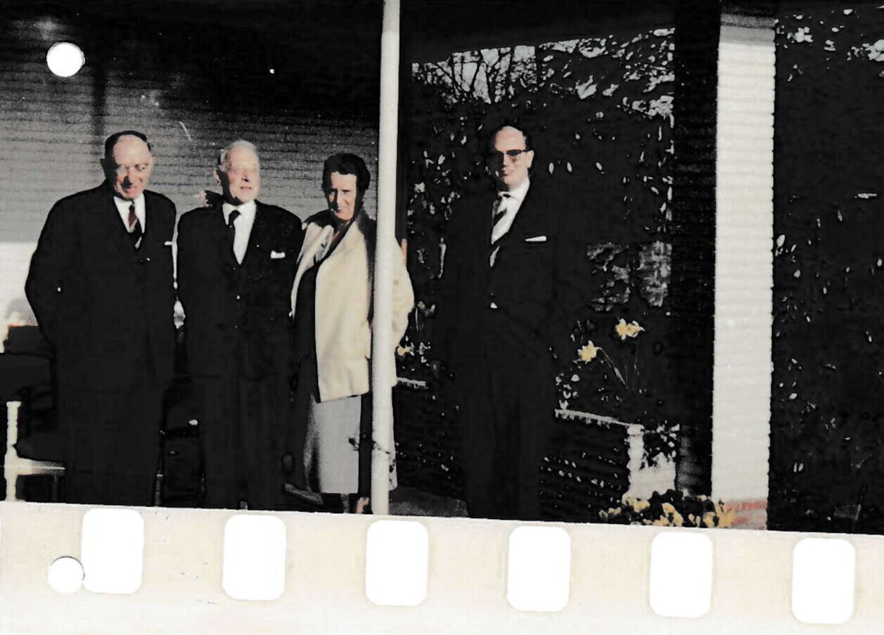 Das Gründungs-Team der Hans & Gretchen Tiedje Stiftung in den frühen 1980er Jahren