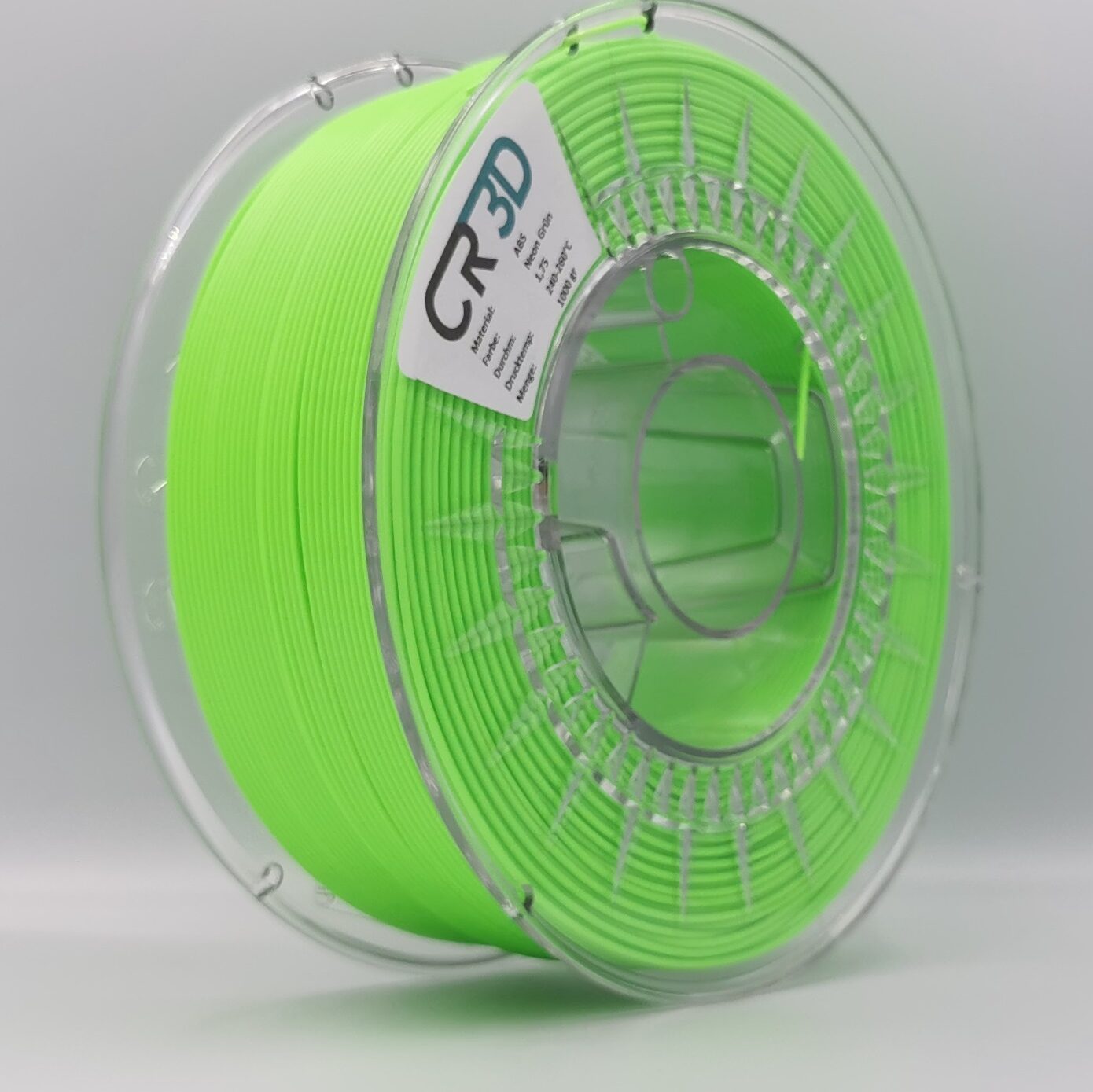 ABS Filament Neon Grün - Selfmade 3D