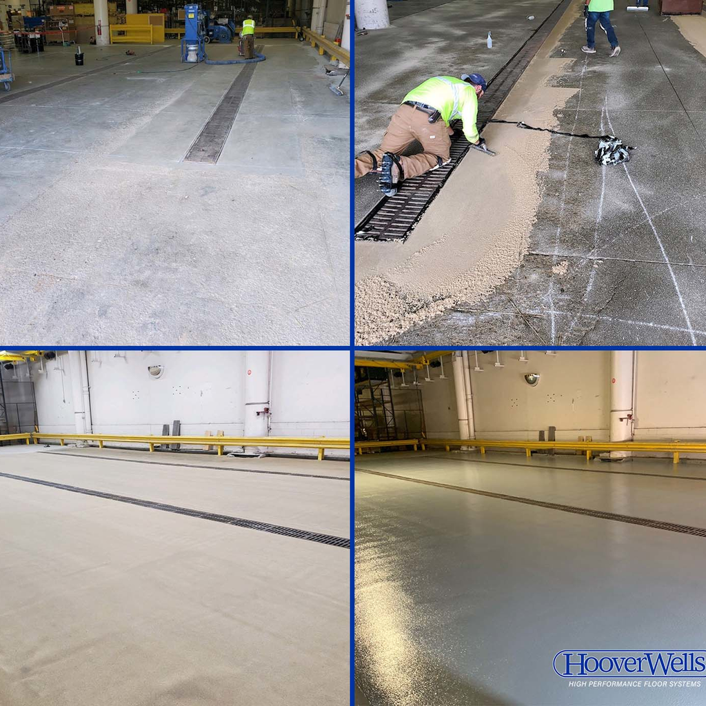 Before & After Broadcast Epoxy