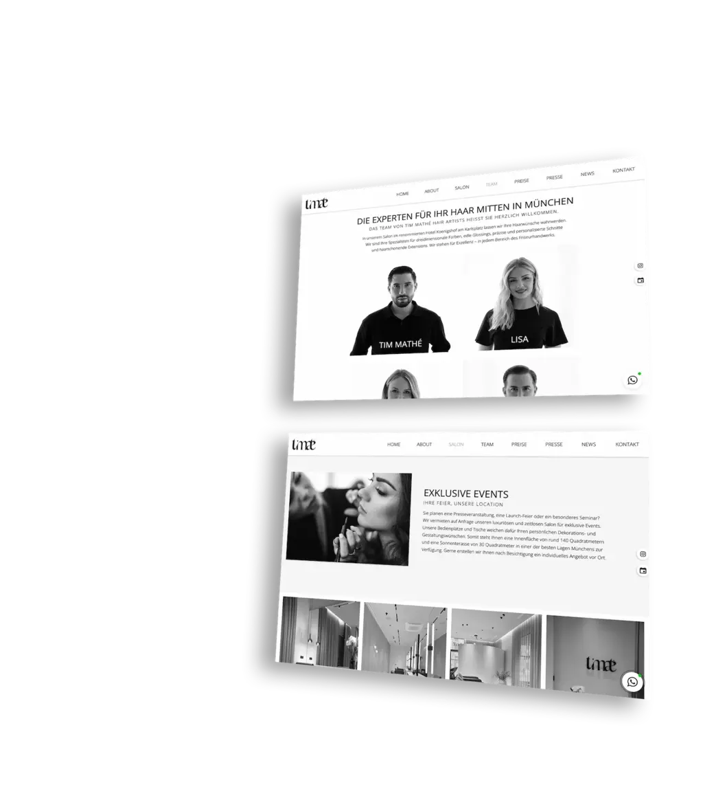 Friseur Website erstellen lassen