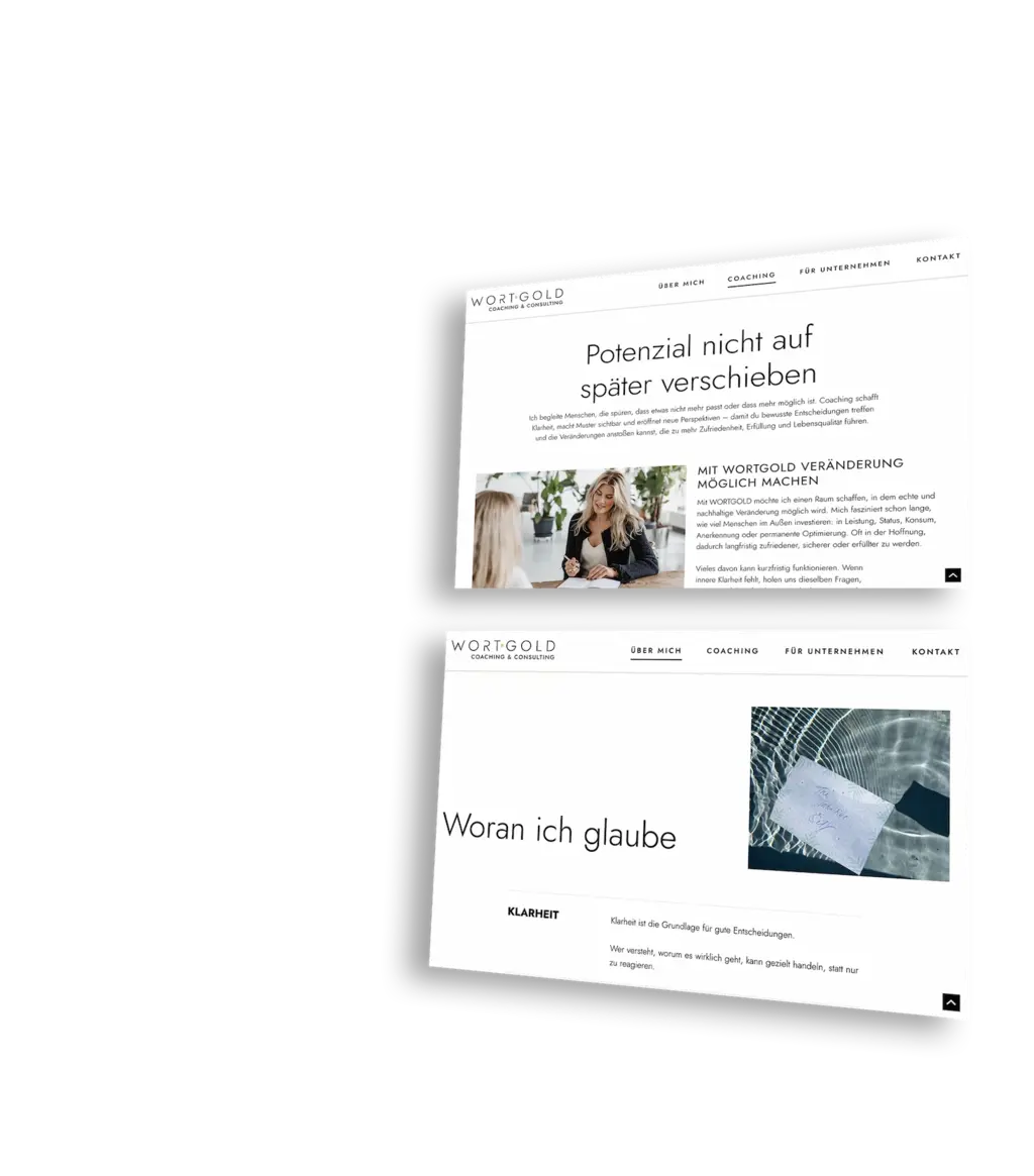 Coach Website erstellen lassen