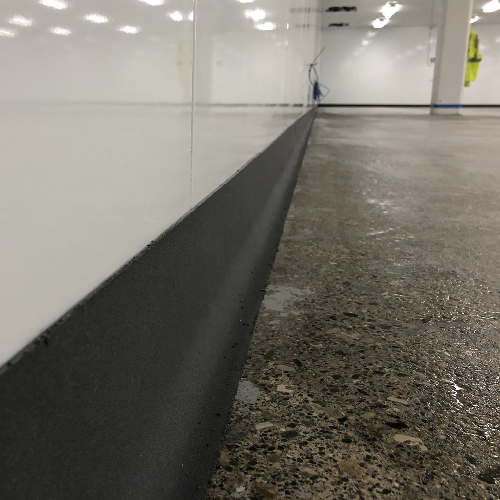 Concrete Polish w/Epoxy Cove Base