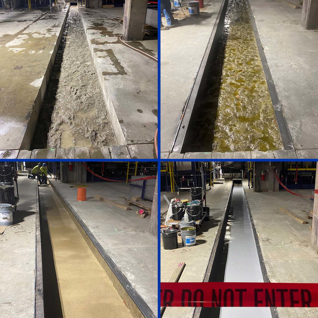 Containment Pit Before & After