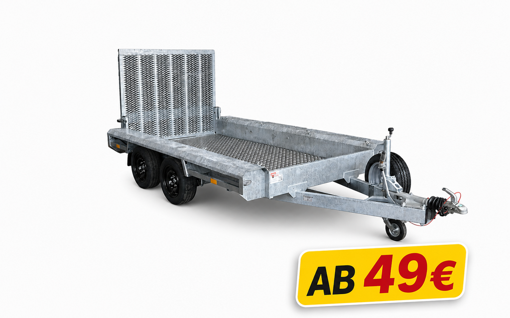 Baumaschinenanhänger (3,5t)