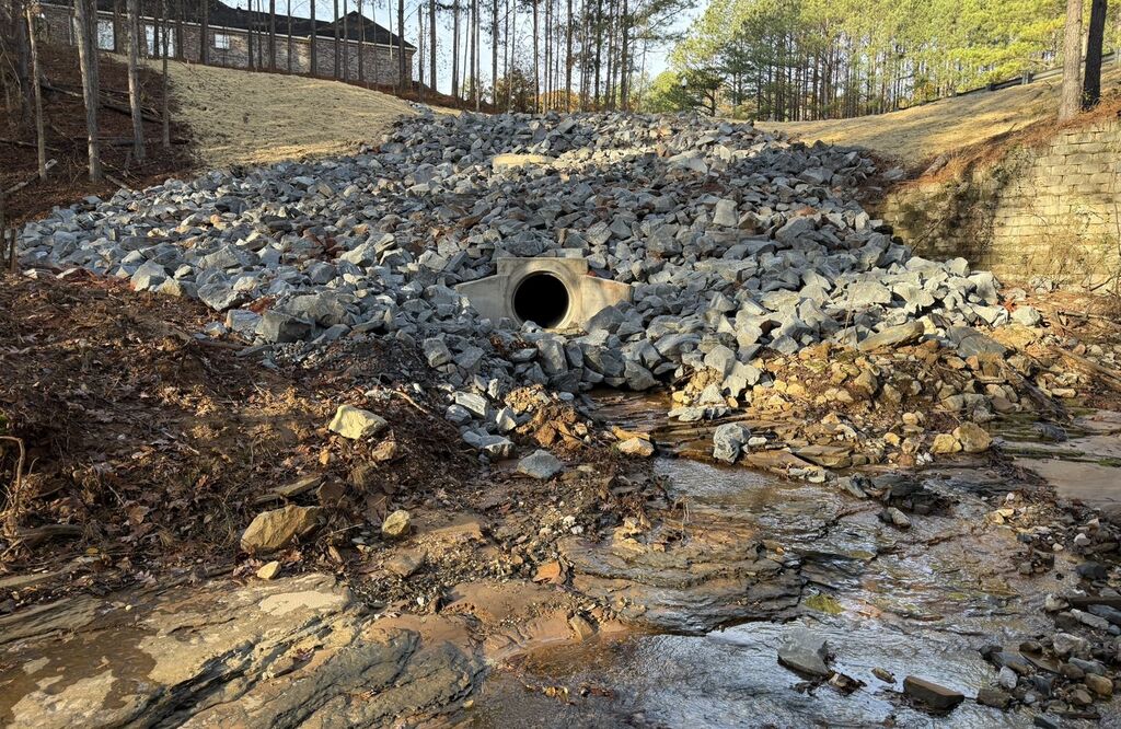The Oaks Drainage Improvements Tuscaloosa, AL Construction Engineer