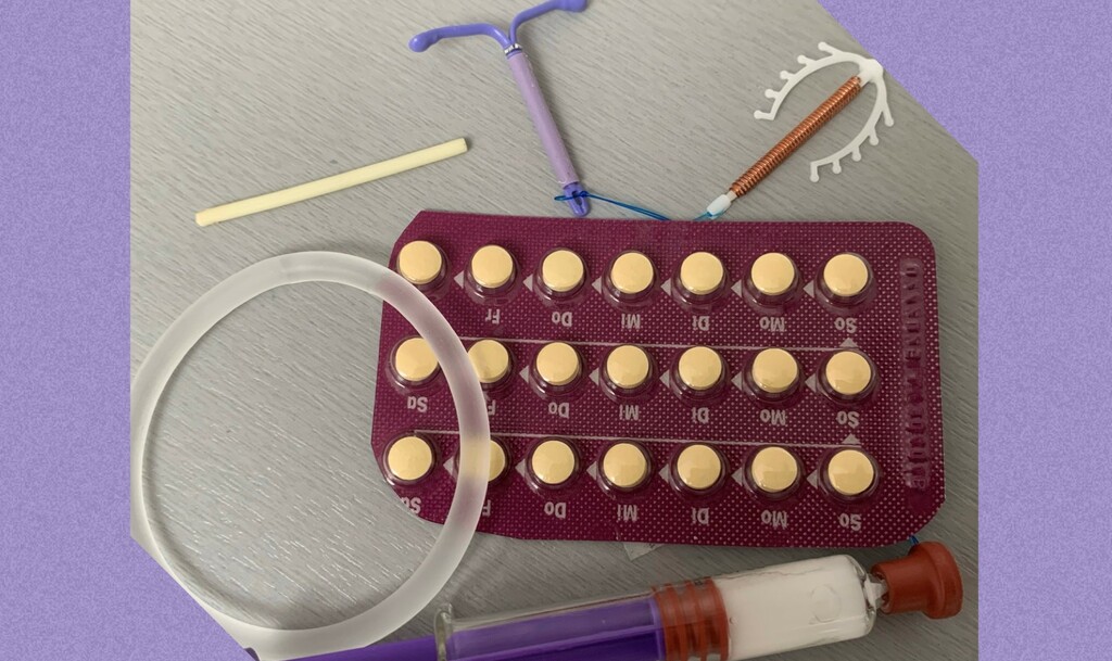 Verschiedene Verhütungsmittel