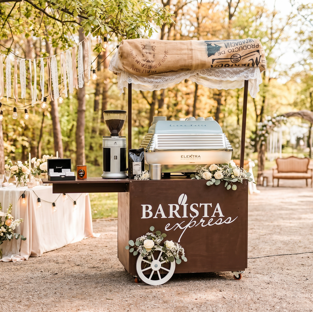 Mobile Kaffeebar für Hochzeiten in Hamburg