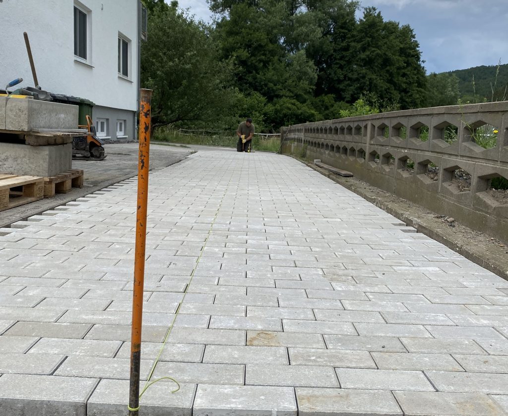 Pflasterarbeiten