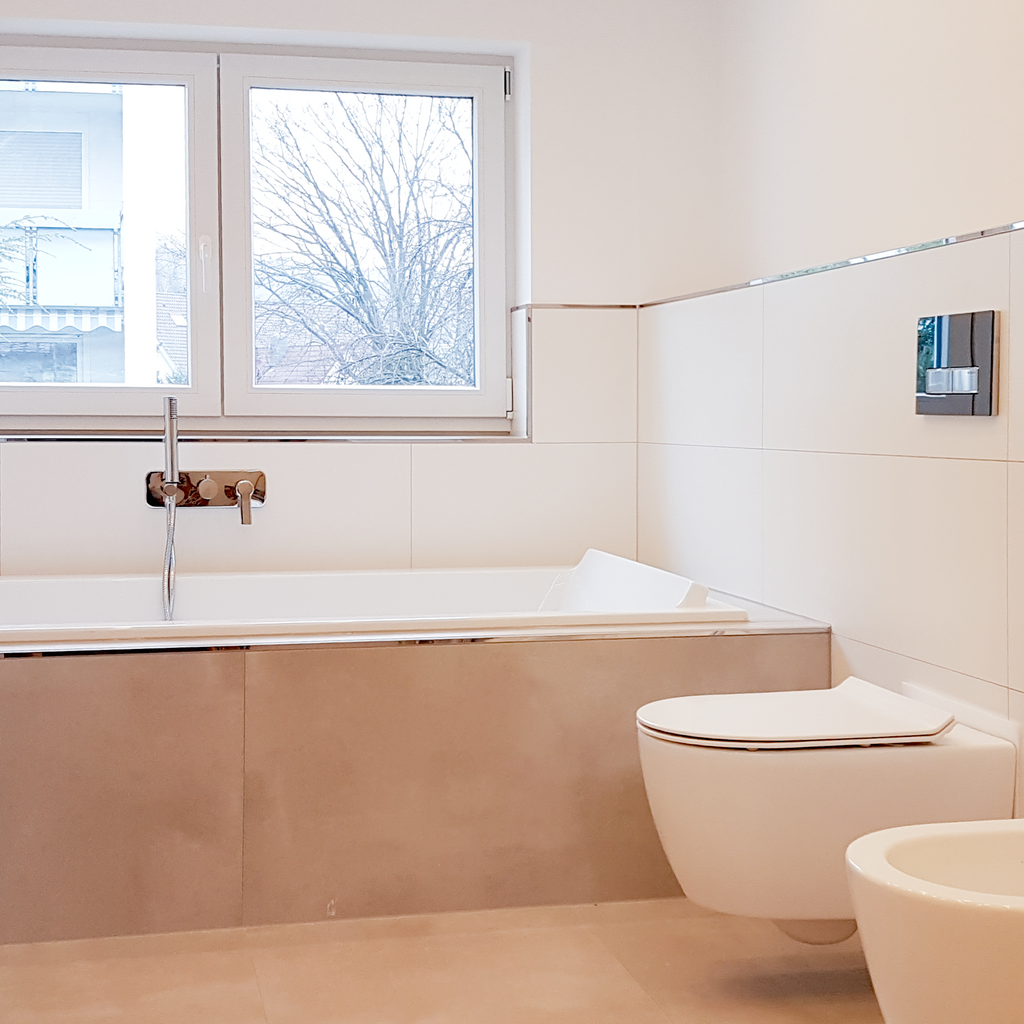 Wohlfühlbad hell, SHT Haustechnik, Ditzingen