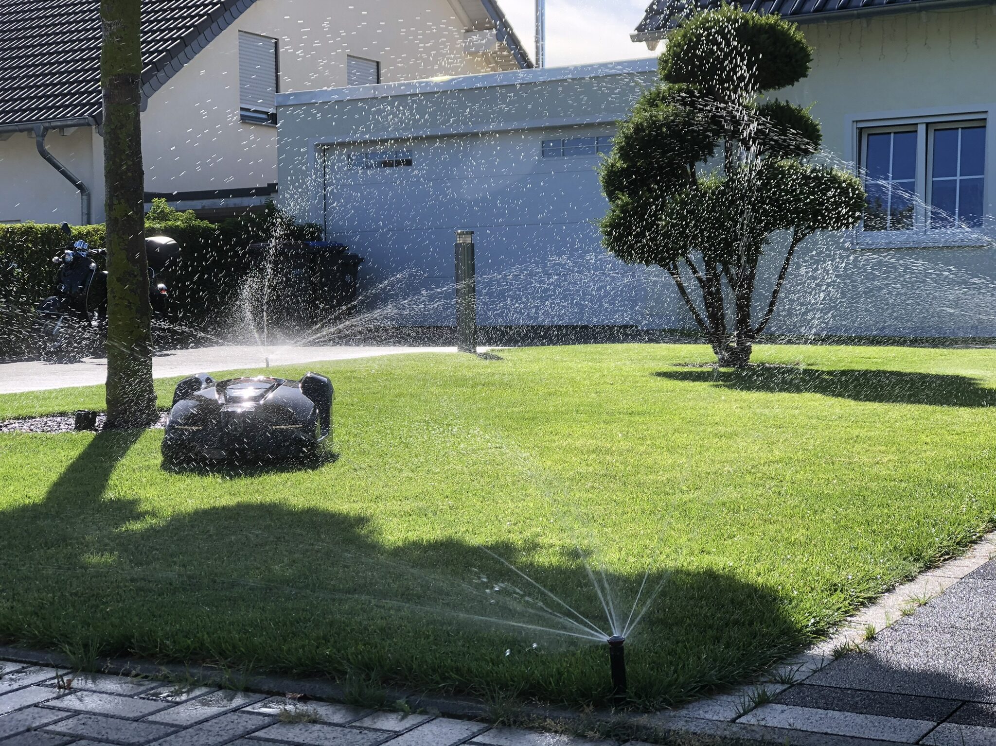 Bewässerung von Garten