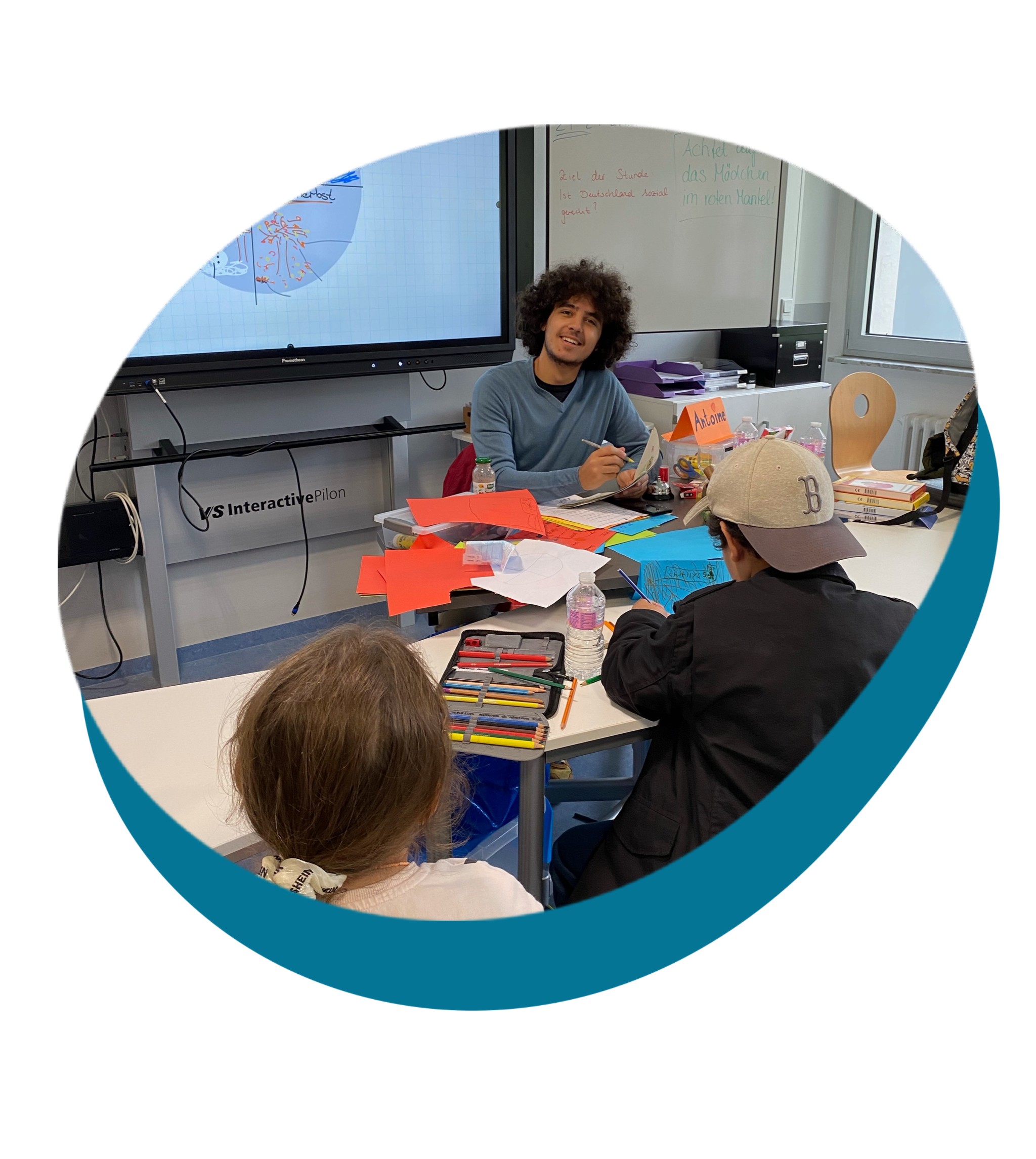 Gruppenarbeit zum Thema Jahreszeiten