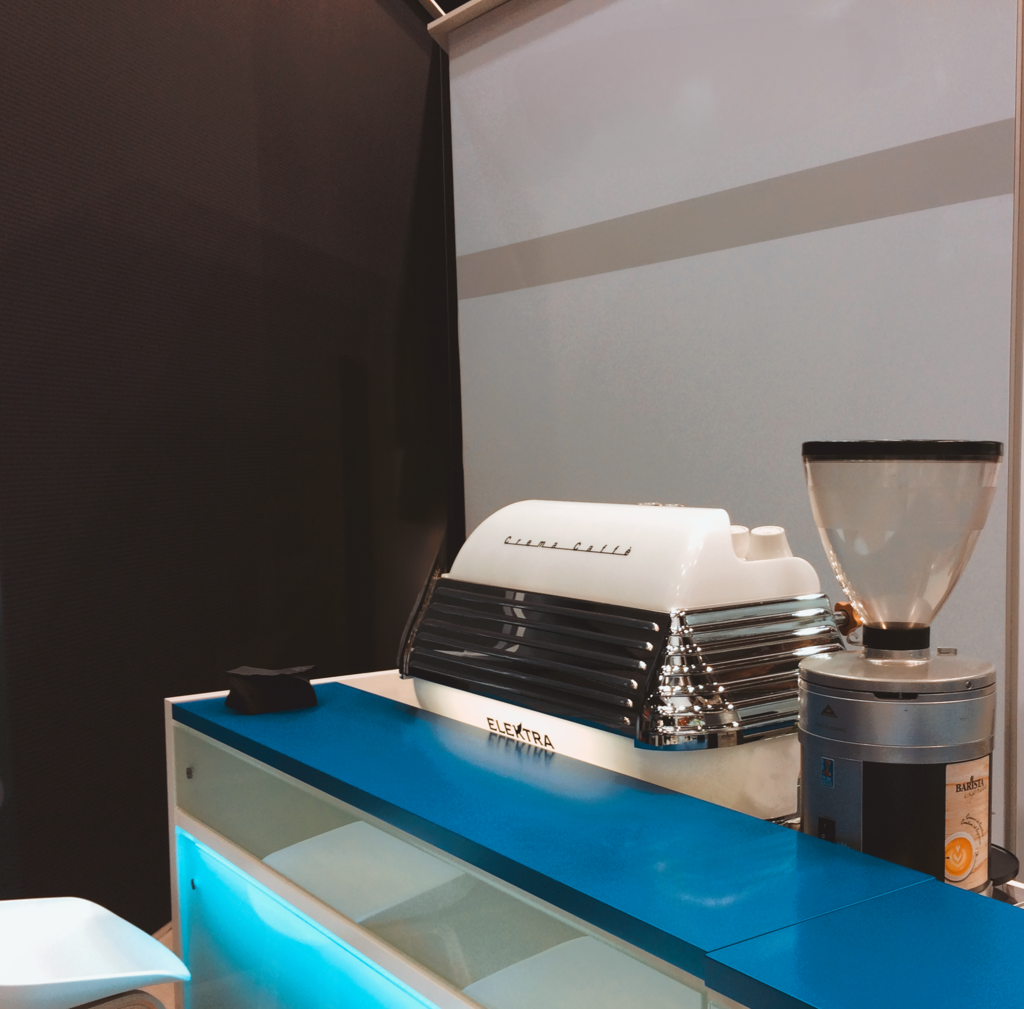 Mobile Kaffeebar auf einer Messe in Nürnberg
