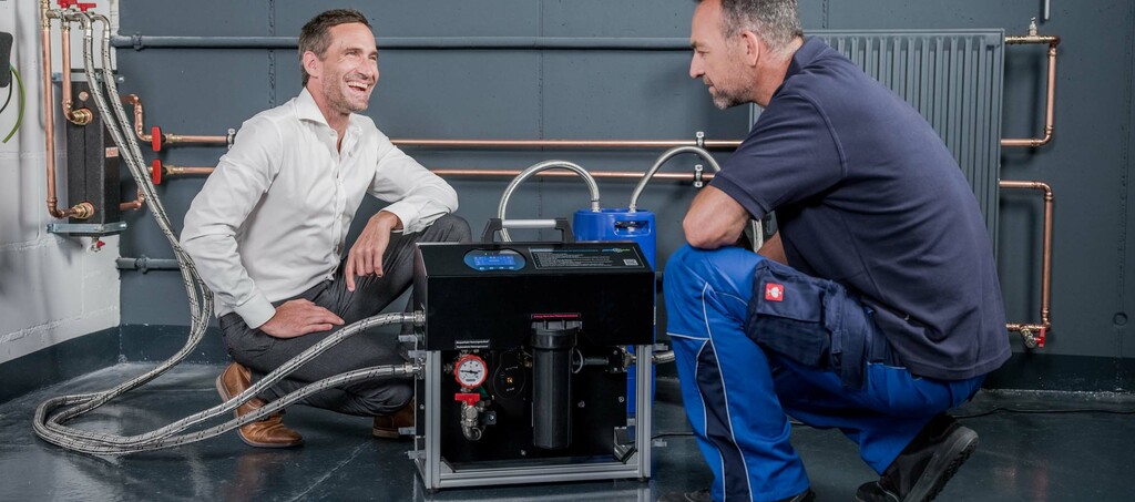 permaline mit Techniker