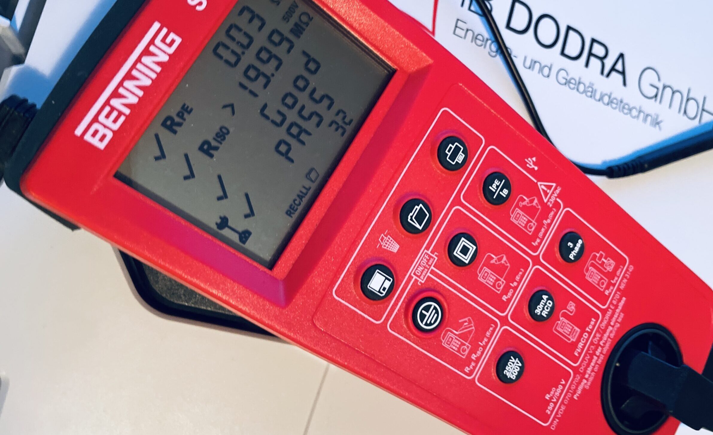 B DODRA GmbH | DGUV V3 Prüfung Müchen | Pakete & Preise