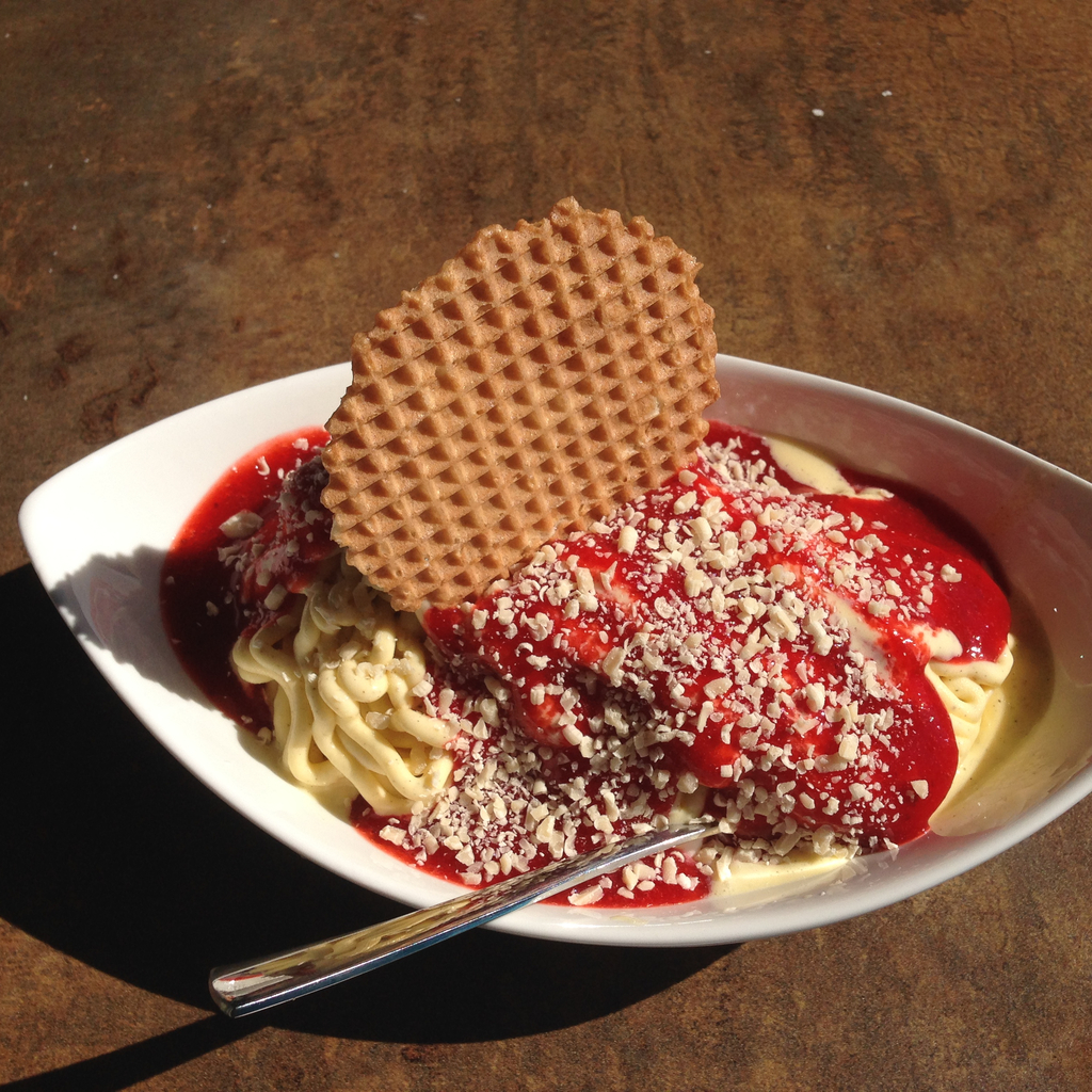 Spaghetti Eis