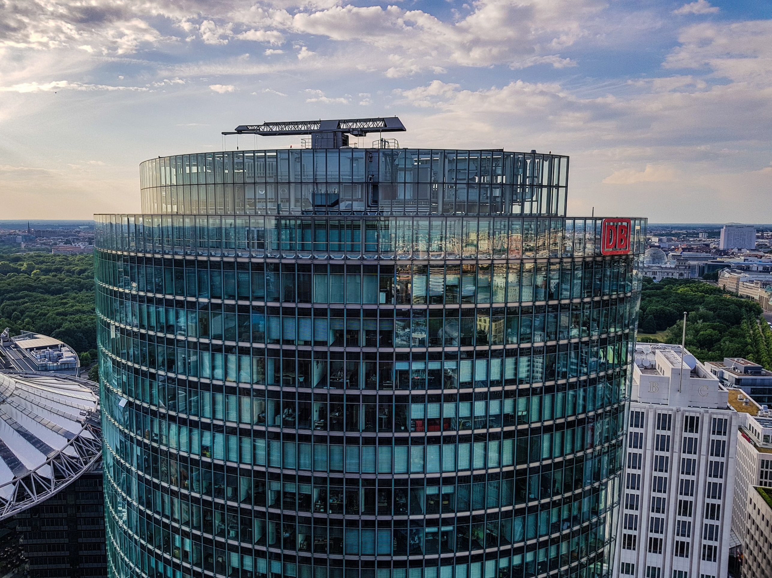 Der DB Tower in Berlin
