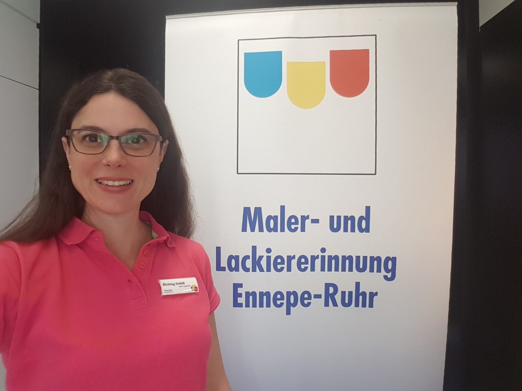 Anke Klein - Engagement im Vorstand der Malerinnung