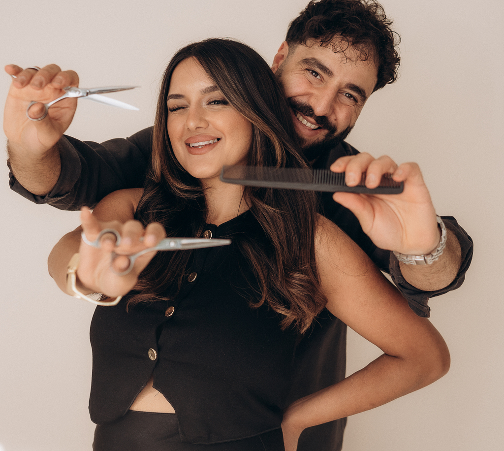 Büsra und Fatih freuen sich auf euren Besuch im Friseur-Salon Toga