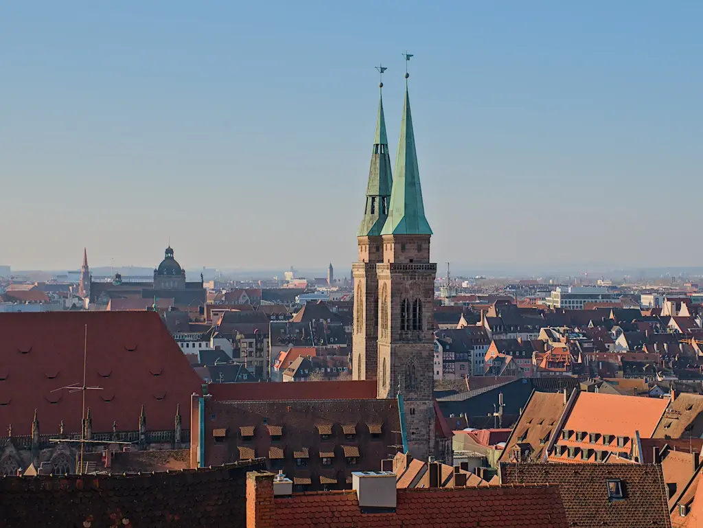 Drohnenaufnahme Nürnberg