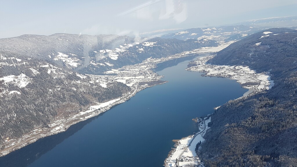 Österreich Rundflug Nord und Süd