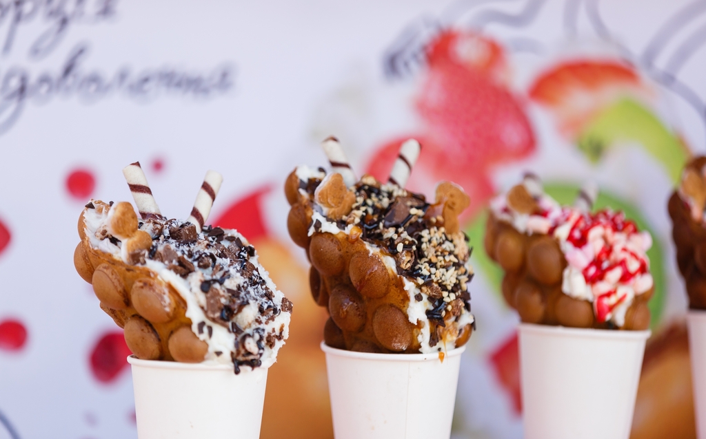 Bubble Waffel 