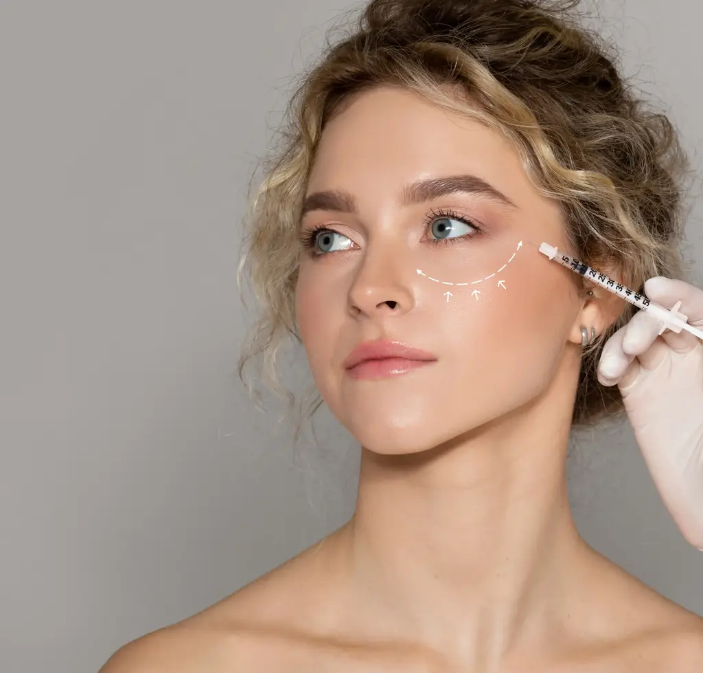 Hyaluron Behandlung bei Frau