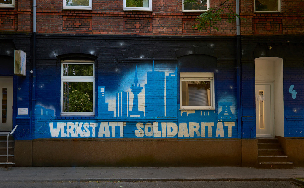 Fassade des Firmensitz in Essen