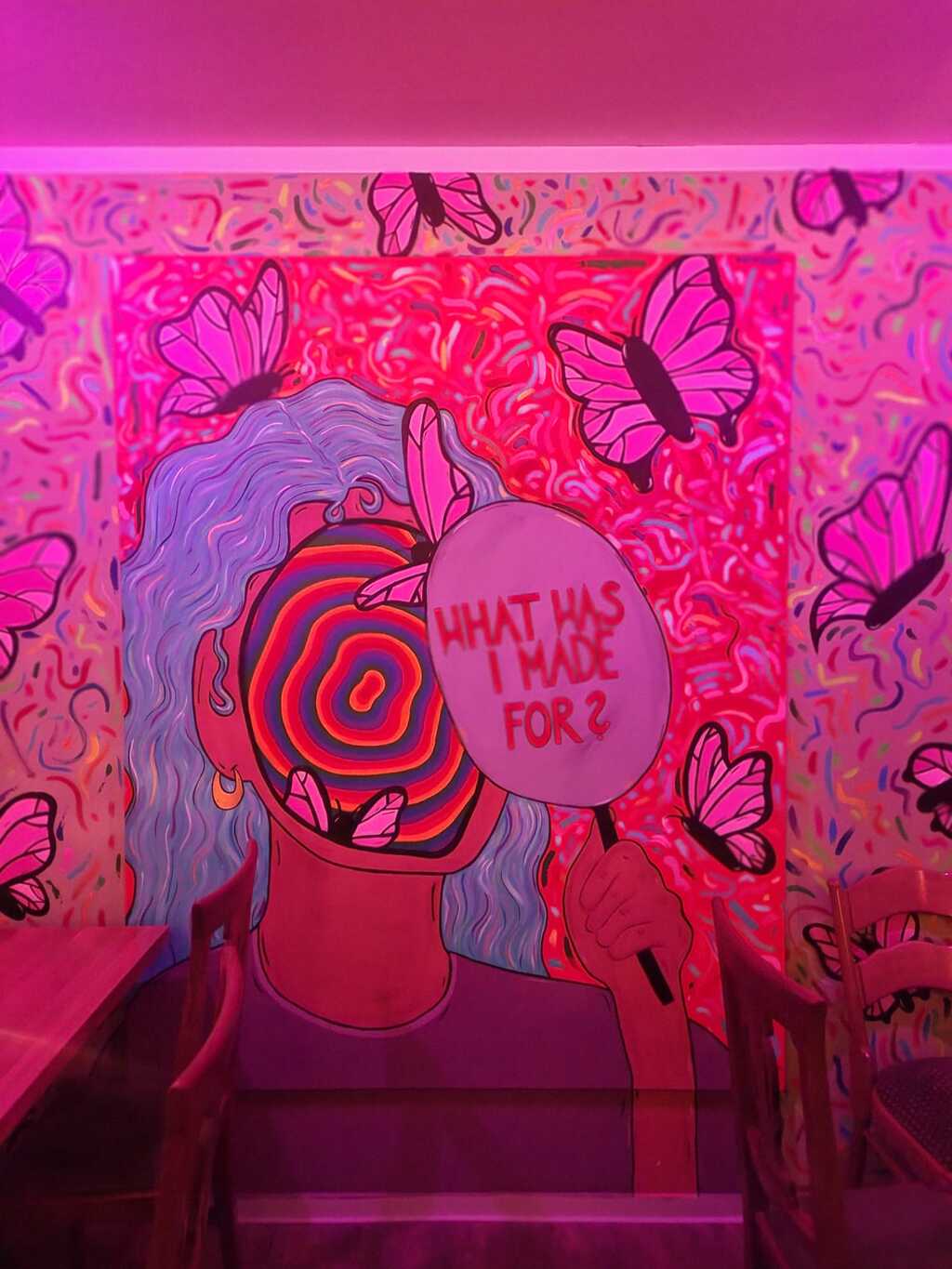 Wandtattoo im Bengelbatz