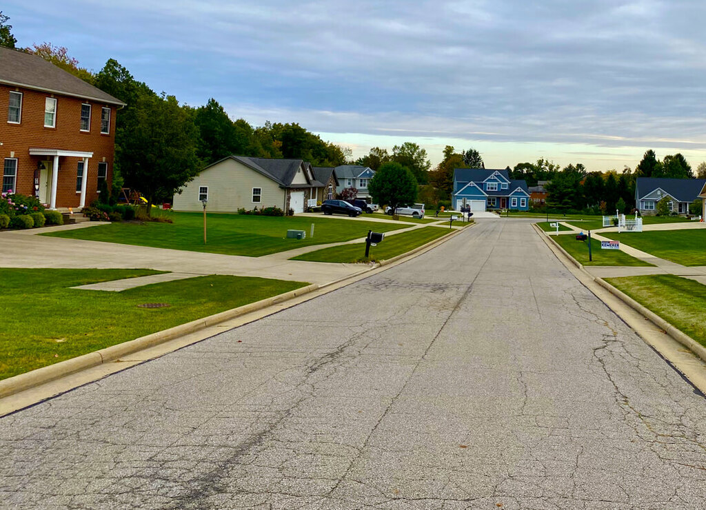 Street in Ontario, Ohio