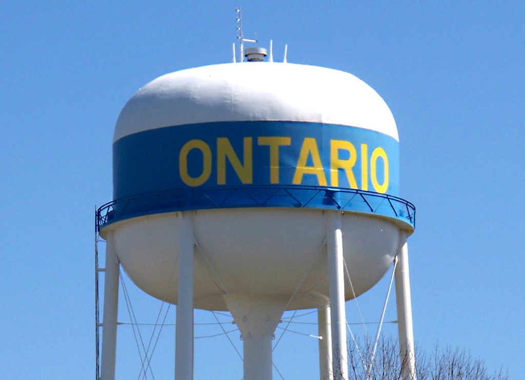 Water Tower in Ontario, Ohio