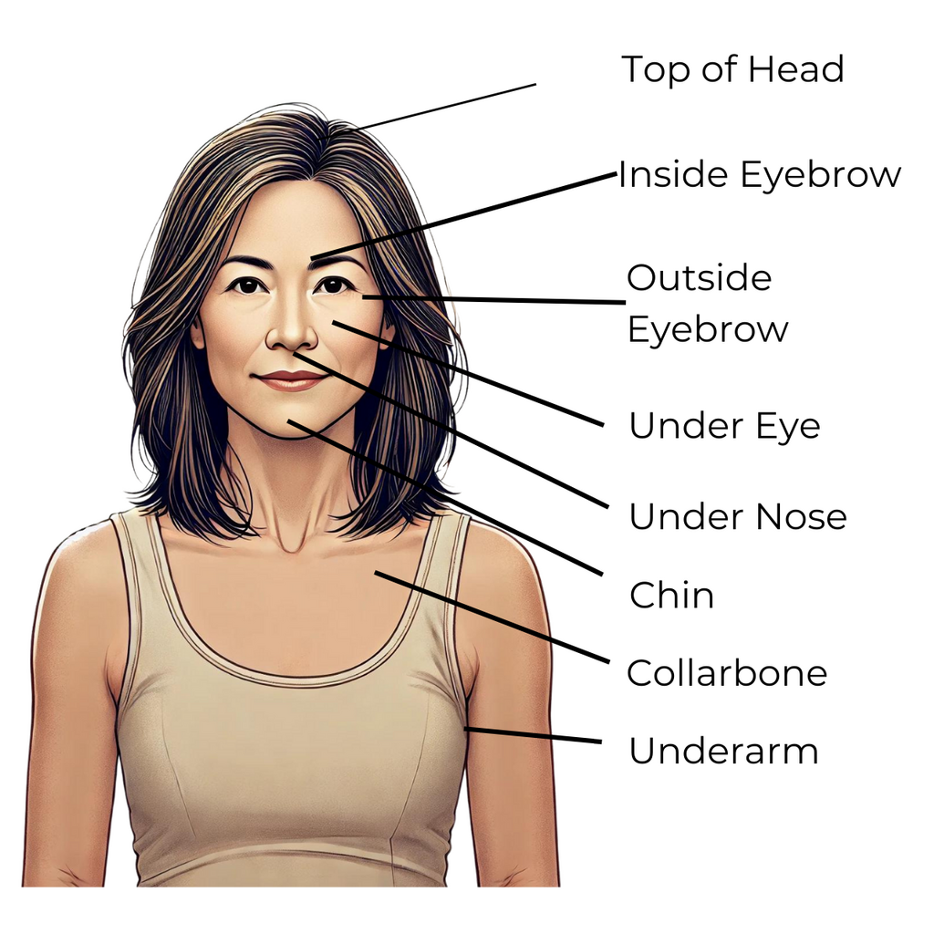 EFT Practitioner Penn Treado smiles at the camera, with her beautiful bay horse, Fancy, next to her in a leather head collar. 