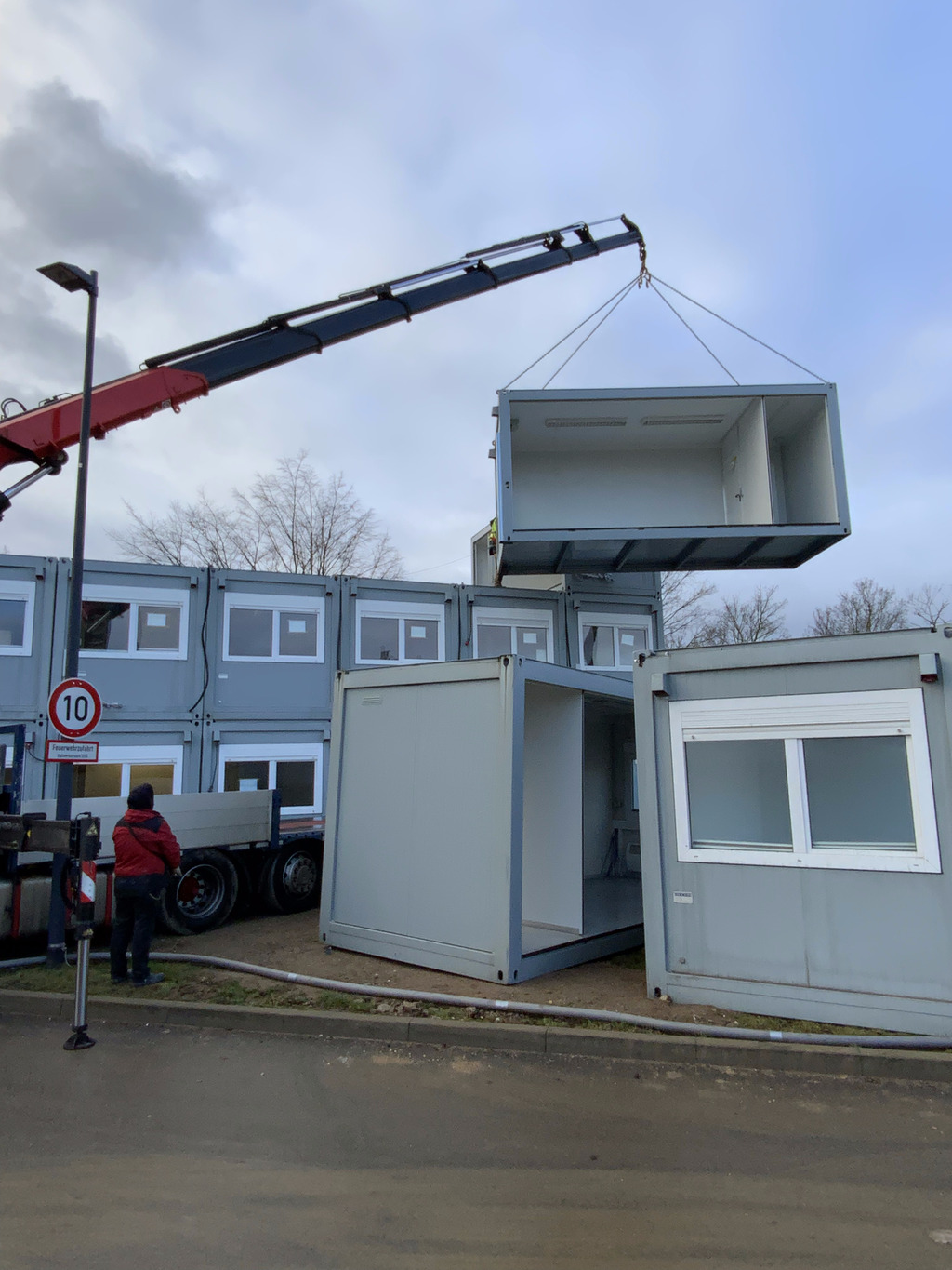 Containerstellung
