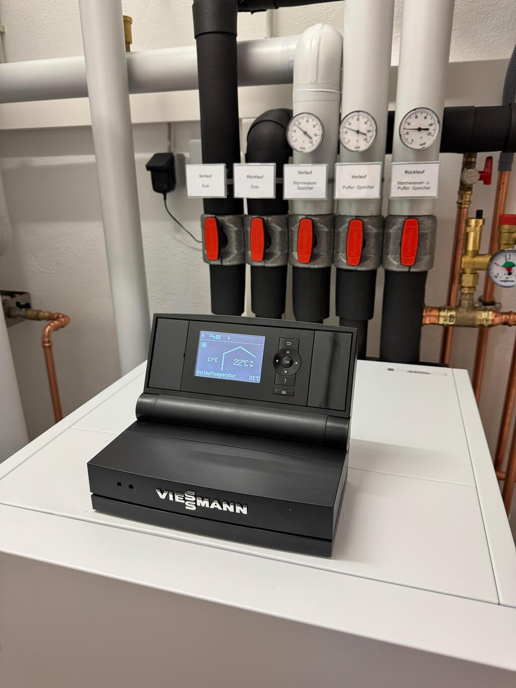 Installation einer energieeffizienten Heizungsanlage durch Haustechnik Oppermann