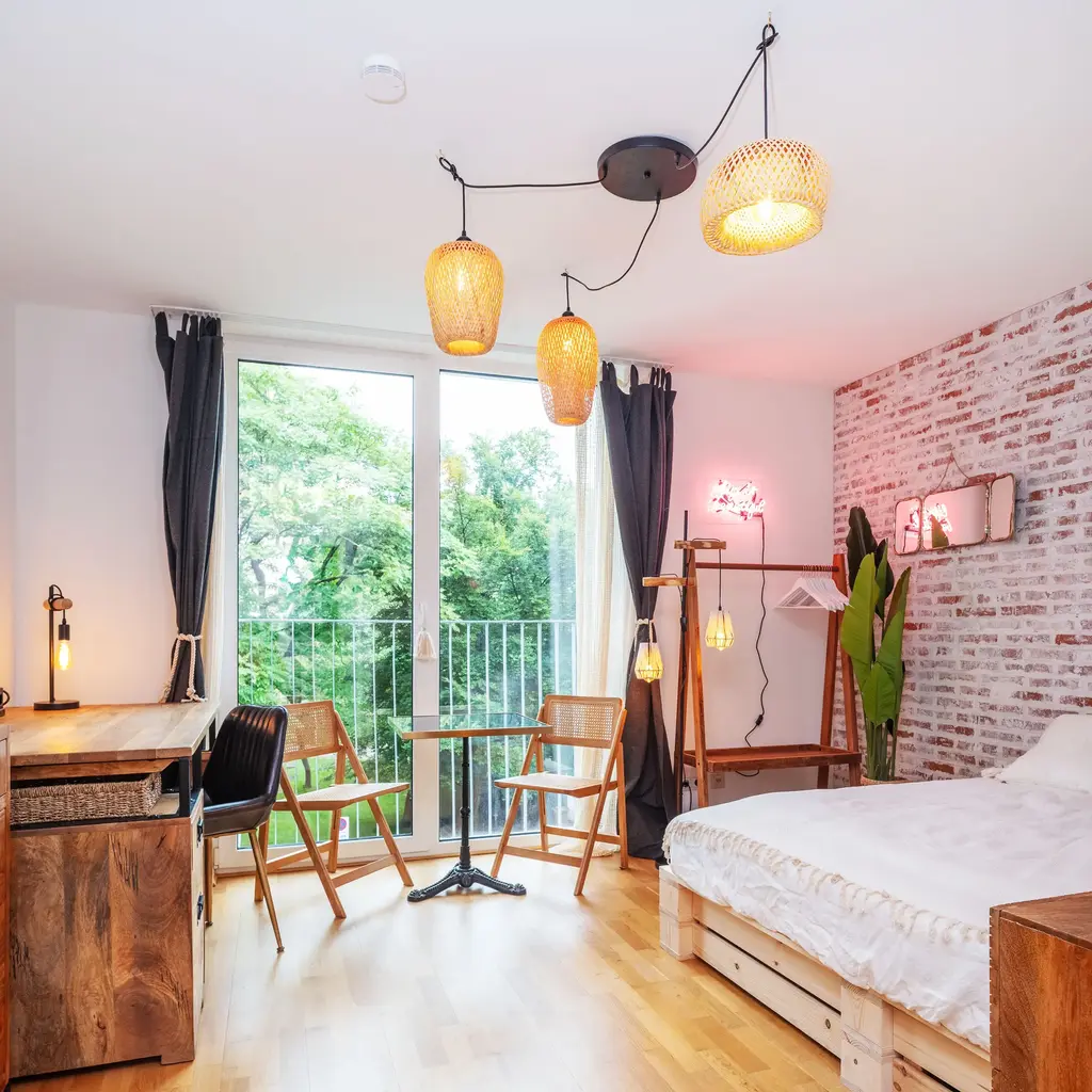 Boho Apartment Wohnzimmer