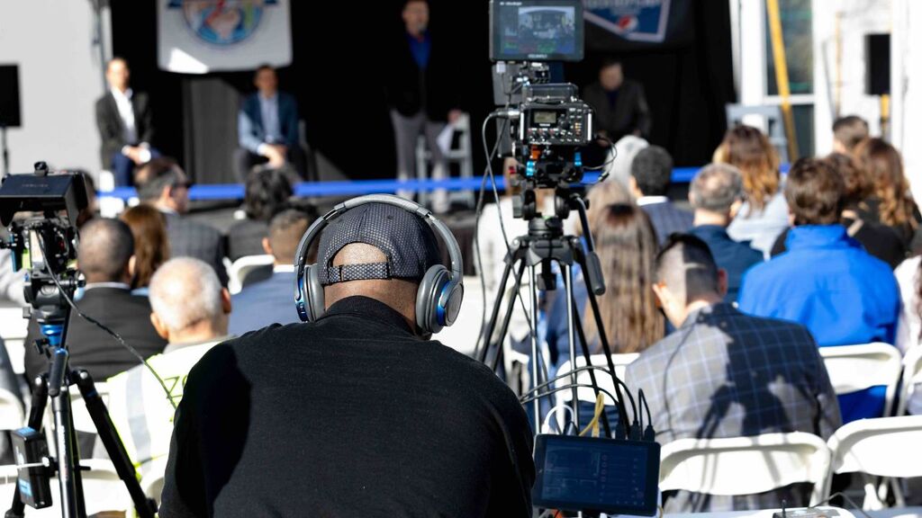 "Filming Pepsico Ribbon‑cutting ceremony in Goodyear, AZ"