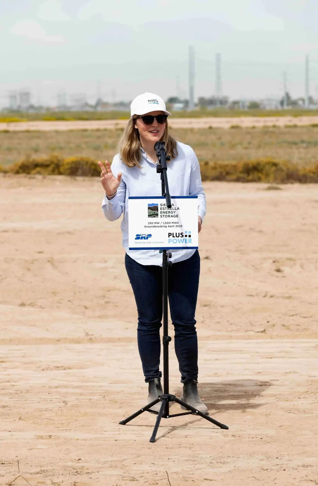 “Brand phtography image from Plus Power groundbreaking event.”