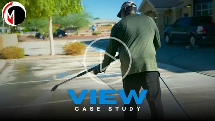 “Highlight image from Majestic Services power‑washing case study.”