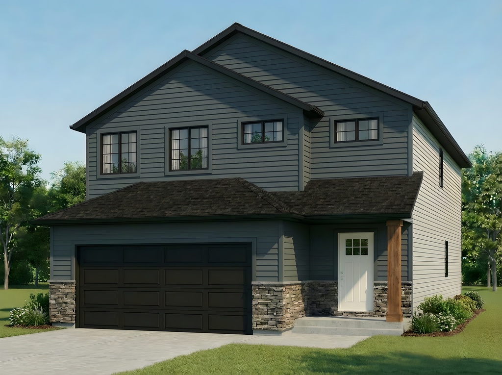 EXTERIOR MODEL FROM BLUEPRINTS