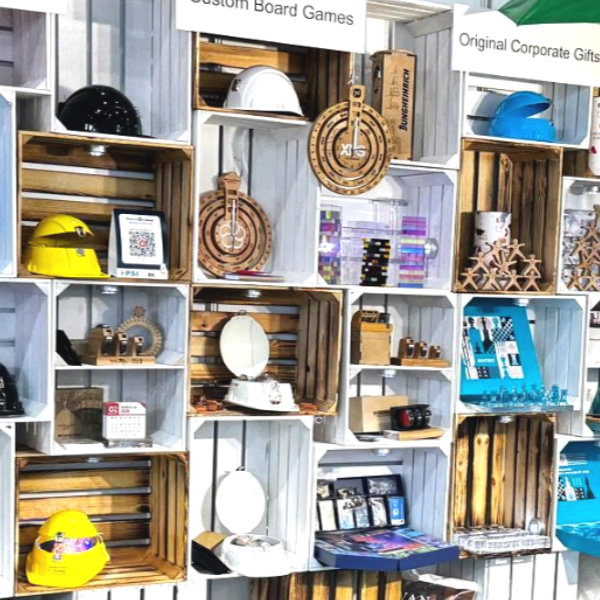 Werbe-Sonnenbrillen Kunststoff und Holz