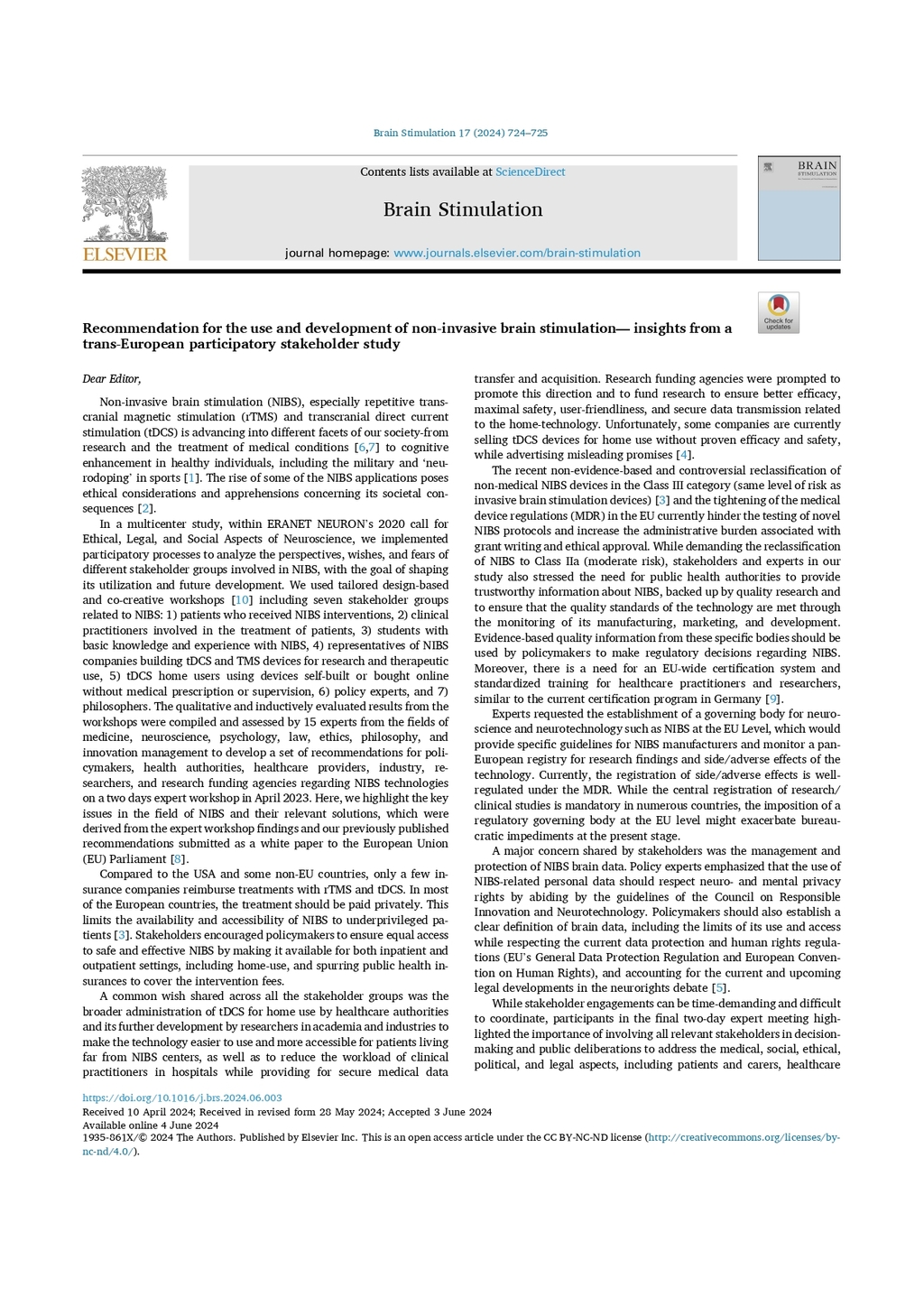 Heinrichs, J.-H., Beck, B., & Friedrich, O. (Eds.). (2024). Neuro-ProsthEthics. Ethical Implications of Applied Situated Cognition. Springer - Metzler